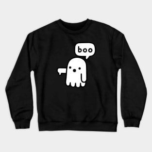 Funny Ghost Of Disapproval Boo! Crewneck Sweatshirt